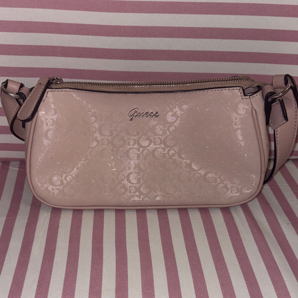 GUESS Nude Pink Mini Shoulder Bag